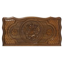 Нарды резные "Герб РФ и Символы Власти"