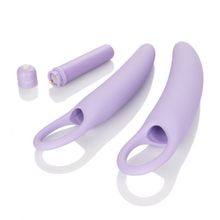 California Exotic Novelties Набор силиконовых расширителей Dr. Laura Berman Isabelle Set of 2 Vibrating Silicone Dilators (сиреневый)