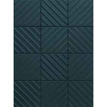 Керамическая плитка Marca Corona 4D Diagonal Deep Blue настенная 20х20