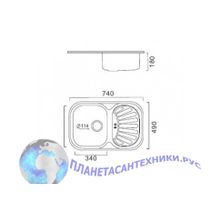 мойка для кухни Frap F4974