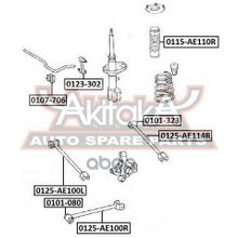 Тяга Подвески Продольная | Зад Прав Лев | Toyota Carina Ed St200 1993-1999 Toyota Celica St200 1993-1999 Toyota Corolla Ae100 Ee100 Ce100 1991-1997 Toyota Corolla Ae110 Ee110 Ce110 1995-2001 Toyota Corolla Spacio Ae111 1998-2001 Toyota Corona Exiv St200 1