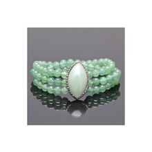 Бусики-Колечки Браслет Нефрит "Викки" арт. бП1737