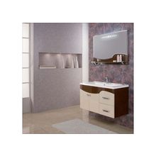 Акватон Комплект мебели Акватон Абсолют 100 темно-коричневая