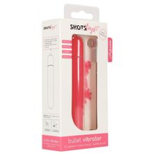Розовая вибропуля Bullet Vibrator Extra Long - 10,5 см. (220513)