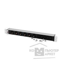 Цмо Блок розеток Rem-10 без шнура с инд., 6 Schuko, 5 IEC 60320 C13, вход IEC 60320 C14, 10A, алюм., 19" R-10-6S-5C13-I-440-Z