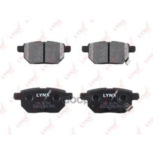 Колодки Тормозные Дисковые | Зад | Toyota Corolla(E12 E14) 02> Auris 07> Yaris 06> LYNXauto арт. BD7543