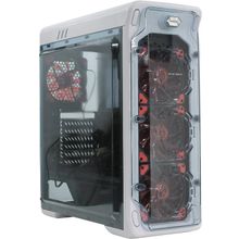 Корпус Miditower GameMax    StarLight-W-Red    ATX Без БП, с окном