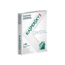 Лаборатория Касперского Kaspersky CRYSTAL - Базовая лицензия на 1 год на 2 компьютера (коробочная версия) (KL1901RBBFS)