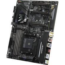 Мат. плата  GIGABYTE GA-AX370-Gaming K7 rev1.0 (RTL) AM4   X370   3xPCI-E HDMI 2xGbLAN RAID  SATA ATX 4DDR4