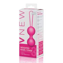 VNEW Розовые вагинальные шарики VNEW level 3