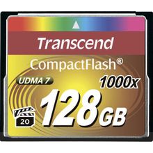 Карта памяти CF 128GB Transcend 1000х