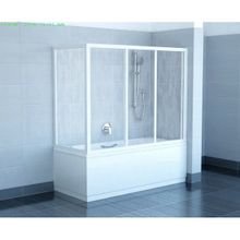 Шторка для ванной Ravak AVDP3 (40VV0102Z1) (170 см) стекло прозрачное, профиль белый