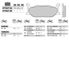 BREMBO Тормозные колодки BREMBO 07YA2709