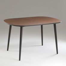 Стол кухонный раскладной №7  1370 1770 2170х900х750 Шпон Орех 1180SM