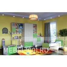 Детская мебель ЖИЛИ-БЫЛИ, комплект-1 зеленый