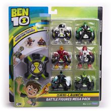 Ben10 Ben 10 Набор Омнизапуск МЕГАПАК (часы и 6 фигурок) 76811
