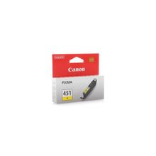 картридж Canon CLI-451Y для Pixma iP7240   MG5440   MG6440, желтый