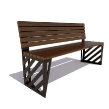 Скамейка парковая «ТУЛА» (2,0м)