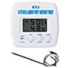 Термометр для готовки электронный с таймером и щупом Kromatech KTJ TA-238