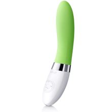 Lelo Перезаряжаемый вибромассажер Liv 2 Lime Green цвета лайма - 17,4 см. (зеленый)