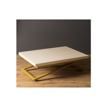 Слайн Стол трансформер Левмар Compact D31 S90 (выбеленный дуб золото)