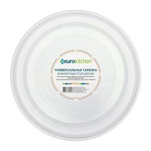 Тарелка Eurokitchen для микроволновки, диаметр 245 под крестовину + Чистящее средство для кухни