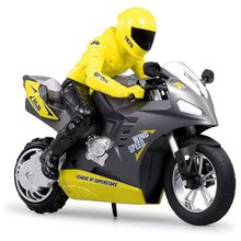 Радиоуправляемый мотоцикл (дрифт, GYRO, 1:6) 2.4G - HC-801-YELLOW