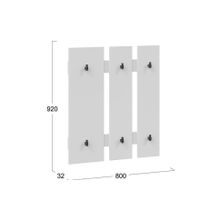 Модули Трия Агата Вешалка настенная
