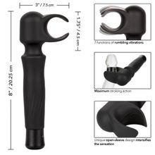 California Exotic Novelties Черный вибромастурбатор Masturwand Vibrating Stroker (черный)