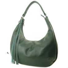 Studio KSK Женская сумка из темно-зеленой кожи 3365