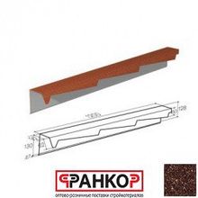 Фронтонная планка резная (правая) Gerard (Bark 687), L=1,2м