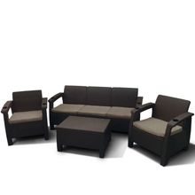 Комплект мебели Yalta 3set AFM-1030A Brown Cappuccino