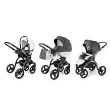 Коляска 3 в 1 Esspero Grand I-Nova (шасси Black) - Grafite leatherette