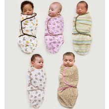 Summer Infant SwaddleMe 3 шт S M пчелки
