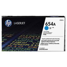 hewlett packard (hp 654a cyan laserjet toner cartridge) cf331a