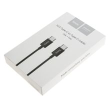 Data кабель USB HOCO X23 Type C-Type C, 1 метр, черный