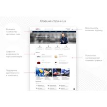 Landing SITE – адаптивный сайт со страницами LandingPage