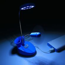 Незабываемый USB светильник LuazON, вентилятор, 12 LED, USB, цвет микс