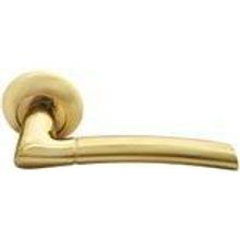 Ручка дверная межкомнатная Rucetti RAP 6 SG GP матовое золото золото