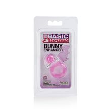Виброкролик на пенис Basic Essentials Bunny Enhancer Розовый