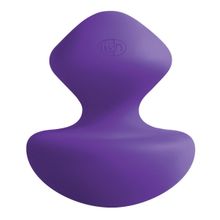 NS Novelties Фиолетовый универсальный вибромассажер Luxe Syren Massager