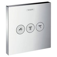 Переключатель потоков Hansgrohe ShowerSelect Trio Quattro 15764000 для душа