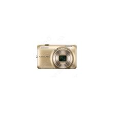 Фотокамера цифровая Nikon CoolPix S6300. Цвет: золотистый