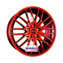 Колесные диски Borbet CW4-5 7,5R19 5*114,3 ET42 d67,1 Red Front Polished [222092]