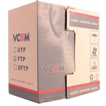 Кабель FTP 4 пары кат.5e  бухта  305м  VCOM   VNC1110