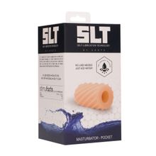 Shots Media BV Телесный миниатюрный двухсторонний мастурбатор Self Lubrication Pocket Masturbator