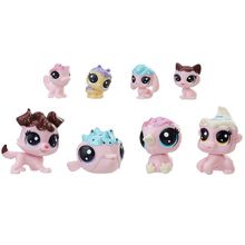 HASBRO LPS Hasbro Littlest Pet Shop E0397 Литлс Пет Шоп Набор игрушек 8 Зефирных Петов E0397