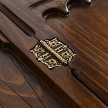 Нарды резные "Корона" с ручкой