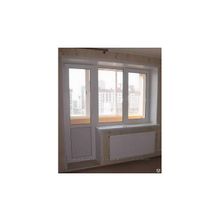 Балконный блок (Дверь + окно)
