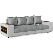 Смарт Диван прямой Дубай Light Gray 2 Еврокнижка